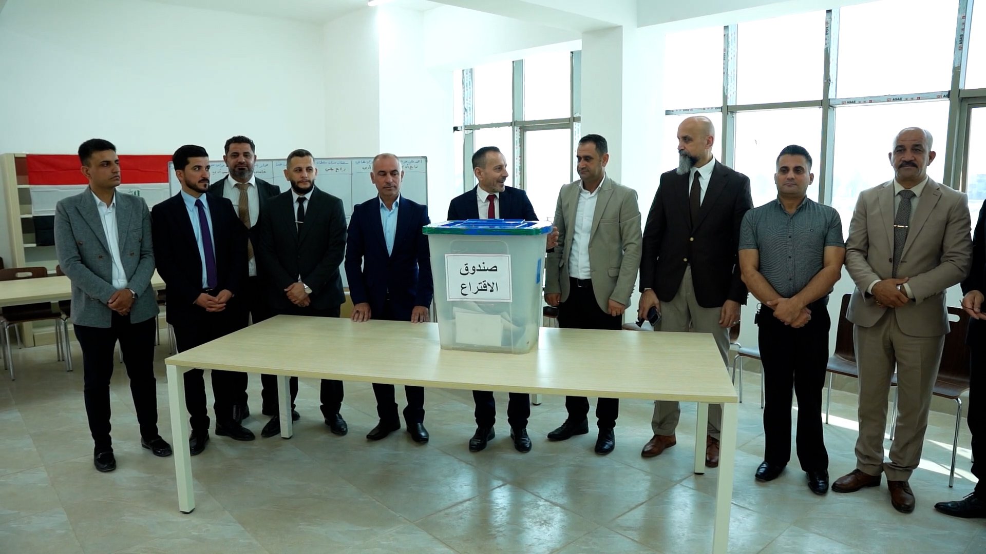 برلمان داخل مدرسة في قره قوش.. انتخابات ديمقراطية تحاكي إدارة الدولة