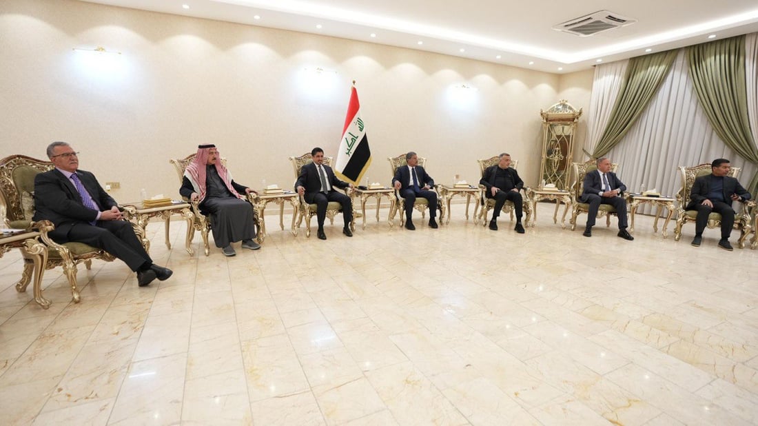 صور: الحلبوسي يجمع الزعماء السنة في جلسة كبيرة.. يزن الجبوري حضر أيضاً
