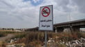 تابلۆ و هێمای ئاگادارکردنەوە و خۆپاراستن لەسەر زێی گەورە لە خەبات جێگیرکران