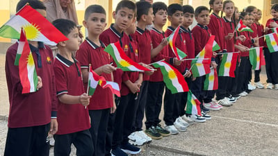 یەکەم زەنگی خوێندنی ئەمساڵ لێدرا و دەرگای قوتابخانەکان کرانەوە