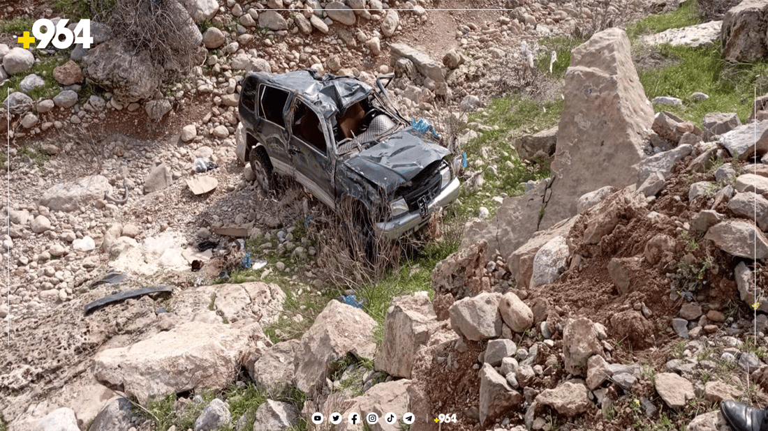 لە رووداوێكی هاتوچۆدا دوو كارمەندی پۆلیس گیانیان لەدەستدا