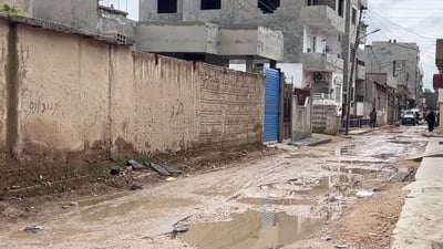 عامودا؛ شارێک شەقامەکانى چاویان لە ئاوڕدانەوەیە