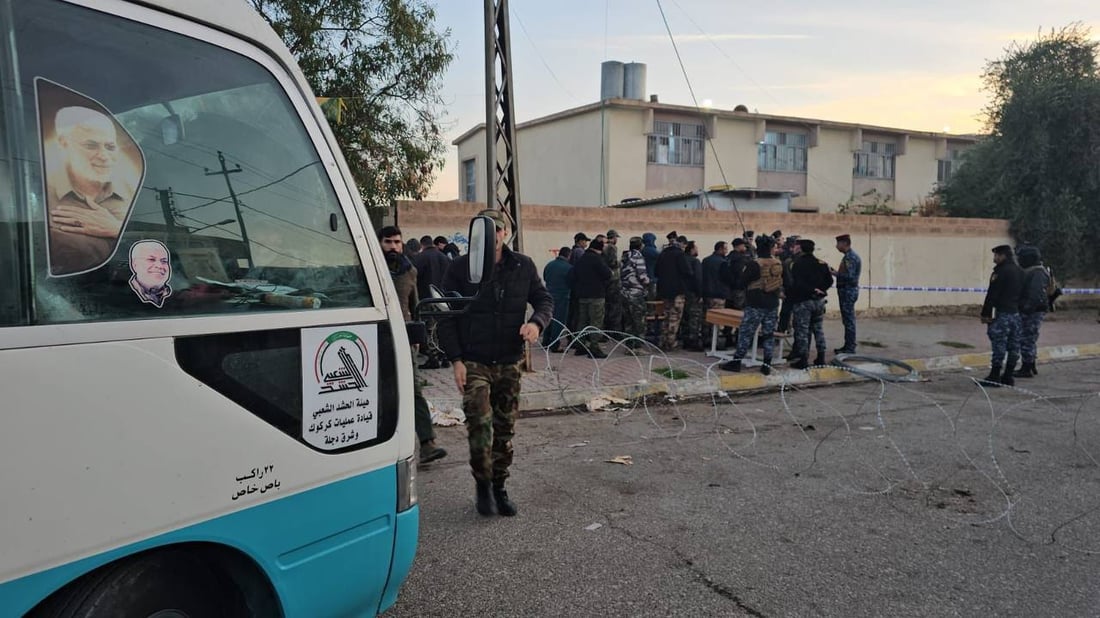 صور: الآلاف من مقاتلي الحشد الشعبي توافدوا إلى مراكز الاقتراع الخاص – الهيئة