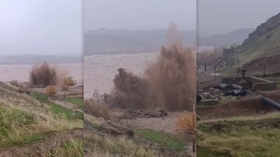 بۆرییەکی سەرەکی کۆمپانیای غازی باکوور لە داقوق تەقییەوە