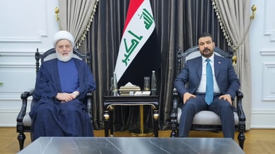 الزيدي وحمودي يبحثان استكمال الحكومة وتحديات النفط والكهرباء