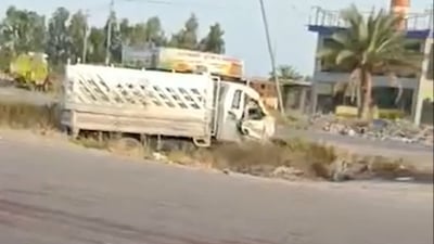 أبو غريب: شاحنة تقتل رجلاً داخل “عموشة” والشرطة لم تلحق بالسائق (فيديو)