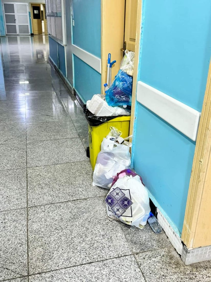 ماوەی سێ رۆژە سەرجەم نەخۆشخانەکانی هەڵەبجە پاکنەکراونەتەوە