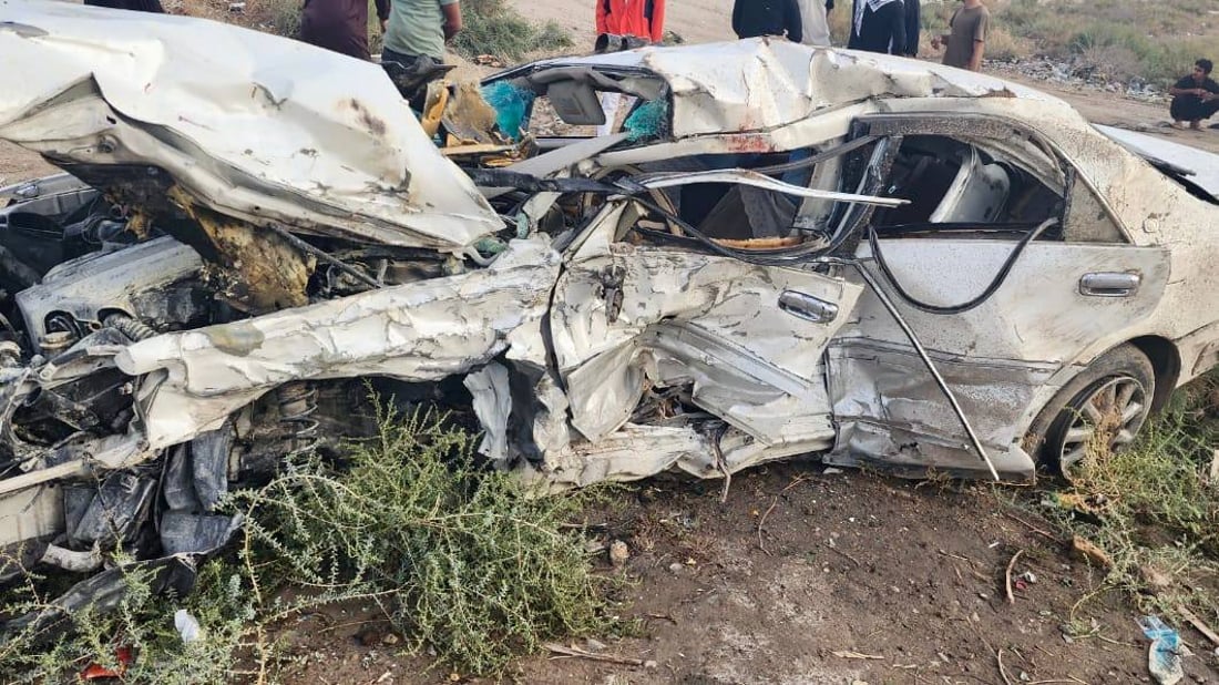 صور: اصطدام مروع بين “ملكة” و”بيك اب” يسفر عن مصرع شخصين وإصابة 4 شمالي البصرة