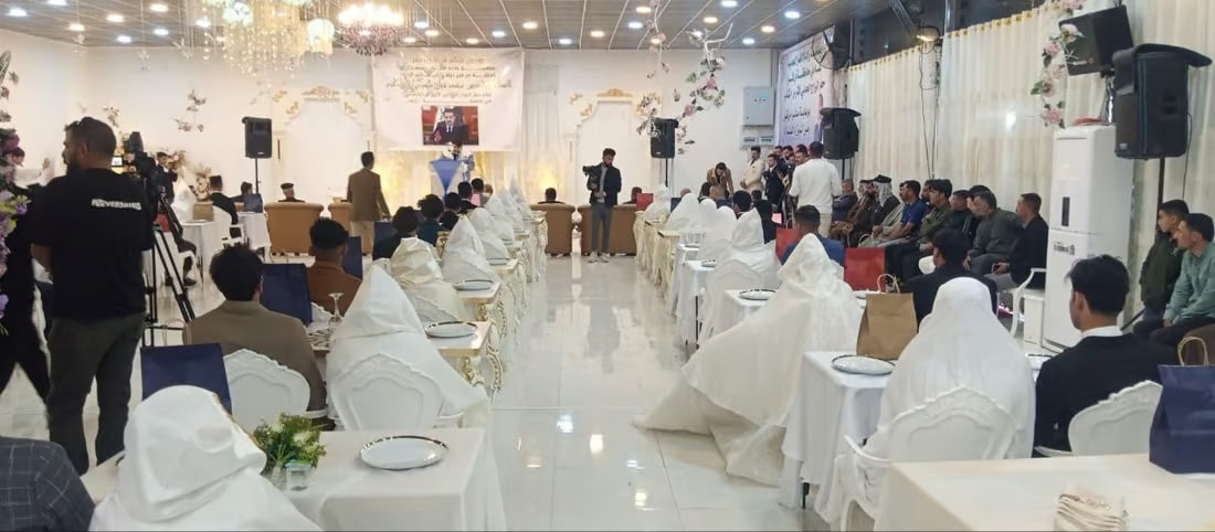 Nasiriyah hosts collective wedding for 80 couples