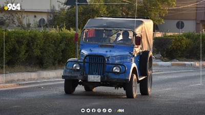 فيديو: “الجيب العسكرية” جزء من تاريخ خانقين.. 127 سيارة لم يبقَ منها إلا القليل
