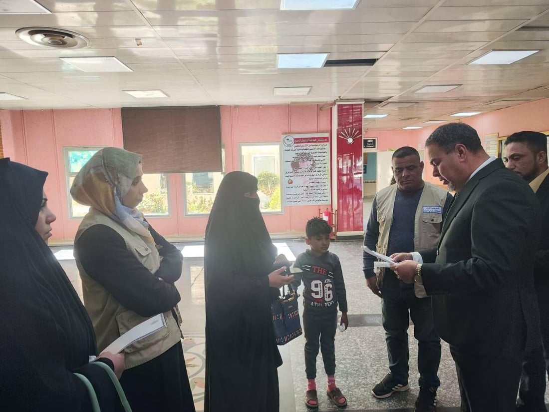 الديوانية.. الطفل “علوش” يعود إلى حضن والدته بعد 6 أشهر من الفراق