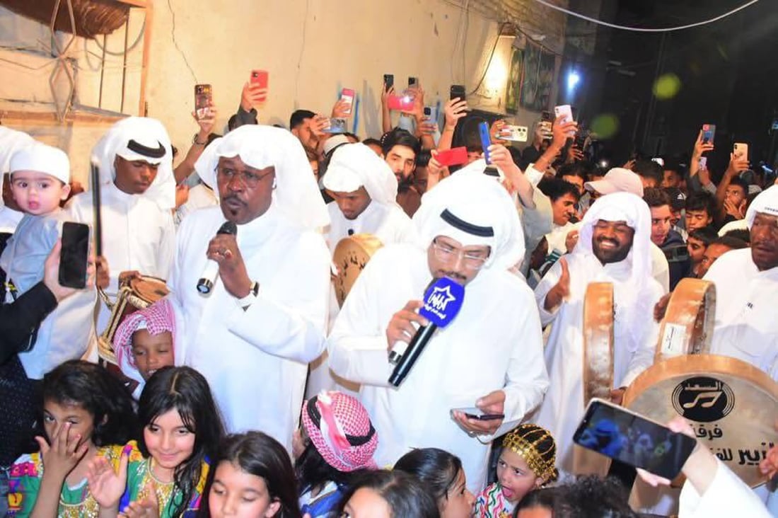 شاهد: الزبير تقرع الطبول والأطفال ينتشرون في الشوارع لاستقبال رمضان