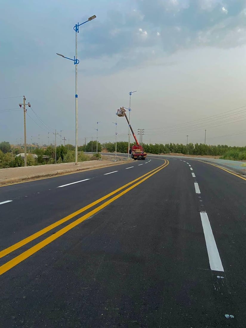 وداعاً لاختناقات الظهيرة.. أهالي الكوت سيدشنون كورنيش تموز الأنيق والسريع (صور)