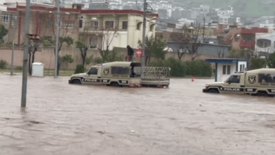 لافاوەکەی دهۆک زیانی بە چوار پارک و 50 دار گەیاندووە