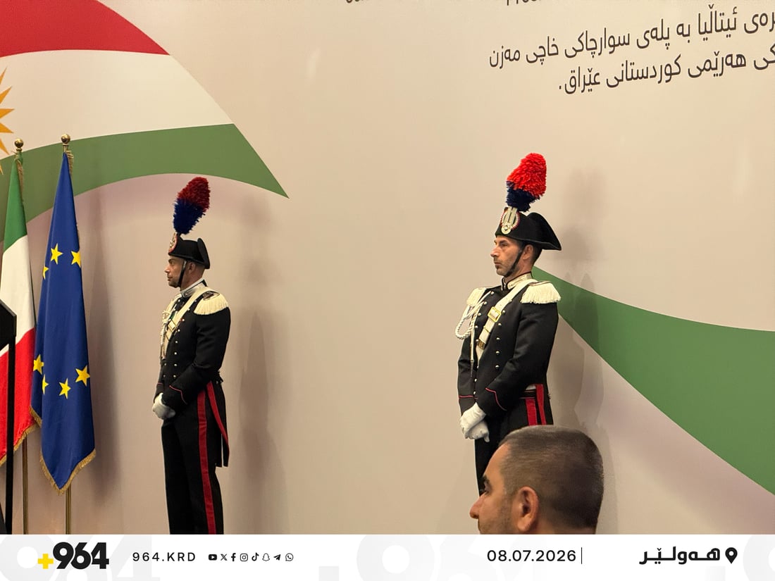 مەدالیای “ئەستێرەی ئیتاڵیا” لە سنگی نێچیرڤان بارزانی درا