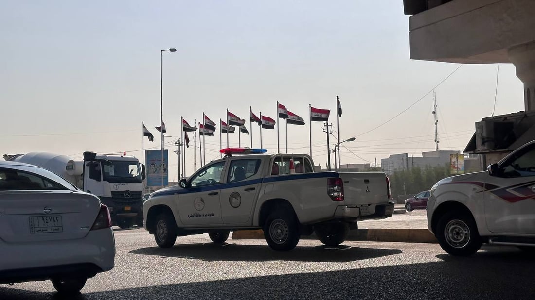 مرور البصرة يكثف انتشاره وشارع بغداد مزدحم جداً بزوار الأربعين (صور)
