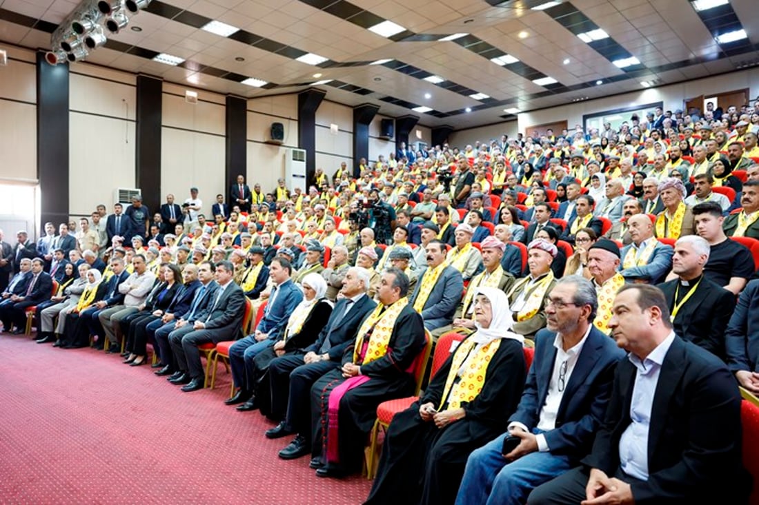 بارزاني يدعو شركاء العملية السياسية إلى مراعاة مبادئ الشراكة والتوافق والتوازن