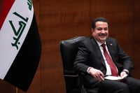 السوداني ضاحكاً في لندن: رعب يسيطر على العالم من ترامب!