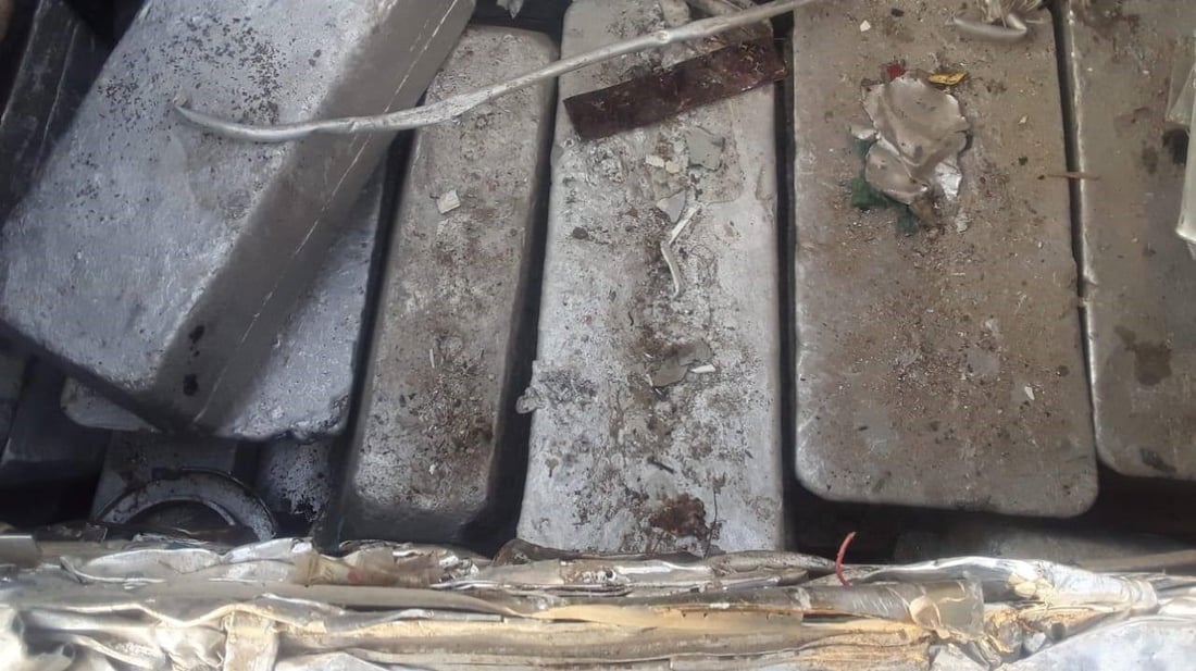 شرطة ديالى تضبط شاحنة محملة بسبائك ألمنيوم معدّة للتهريب