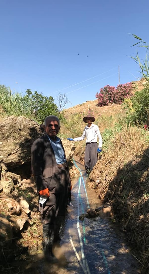 له‌ گوندێكى قه‌ره‌داغ ئاوى كانییه‌ك ده‌كرێته‌ پڕۆژه‌