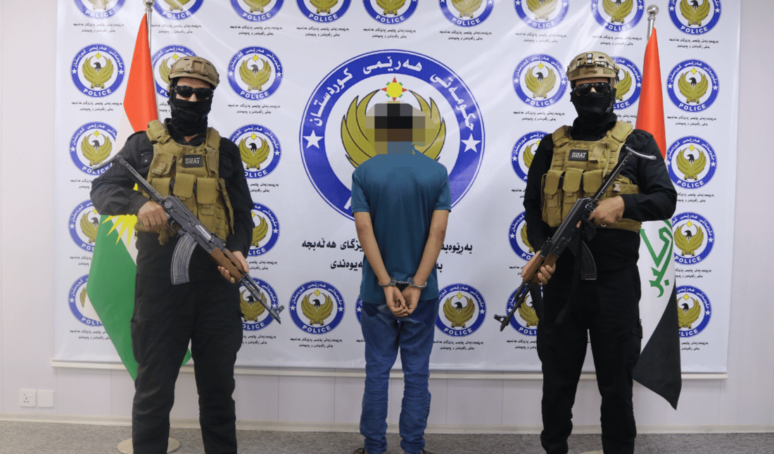 بە تۆمەتی دزینی سێ ماتۆڕسکیل کەسێک دەستگیرا کرا 