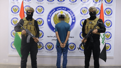 بە تۆمەتی دزینی سێ ماتۆڕسکیل کەسێک دەستگیرا کرا 