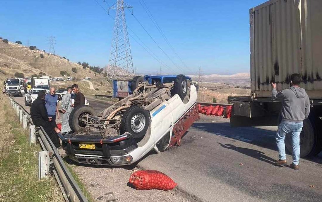 لە دوو رووداوی هاتوچۆدا چوار کەس بریندار بوون