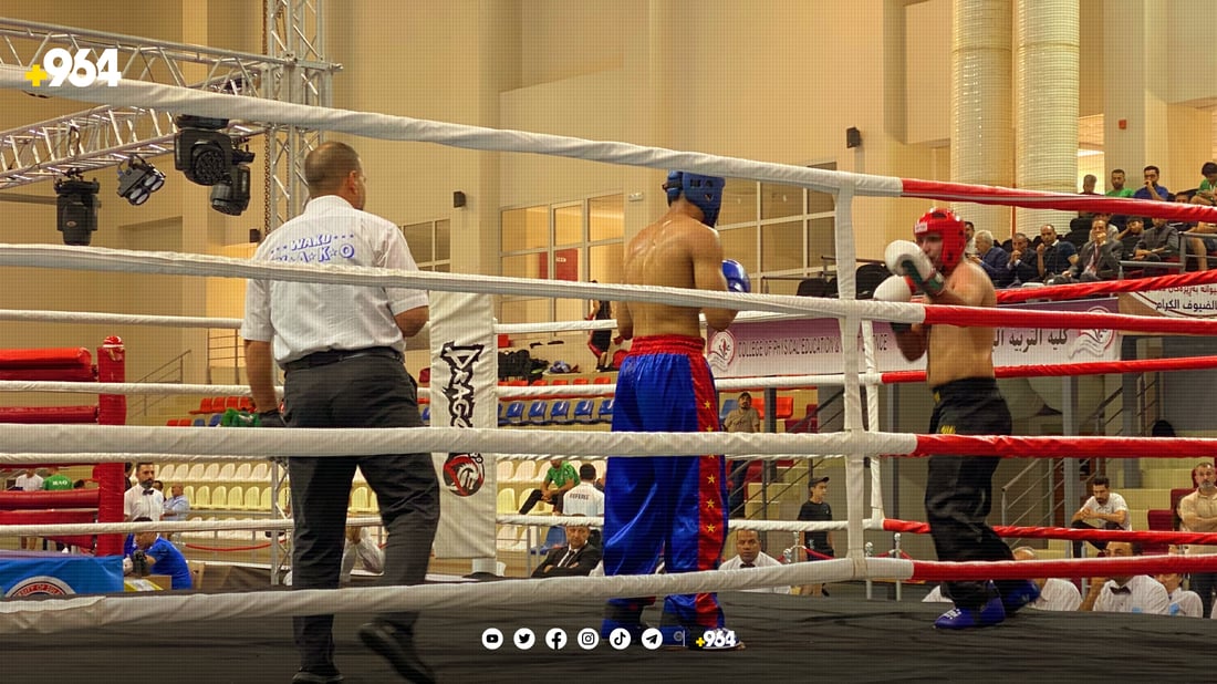 سلێمانی پاڵەوانی کیک بۆکسینگی هەشت وڵاتی عەرەبی کۆکردەوە