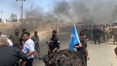 Turkmen protesters block Erbil-Kirkuk highway over mayoral appointment in Altun Kupri