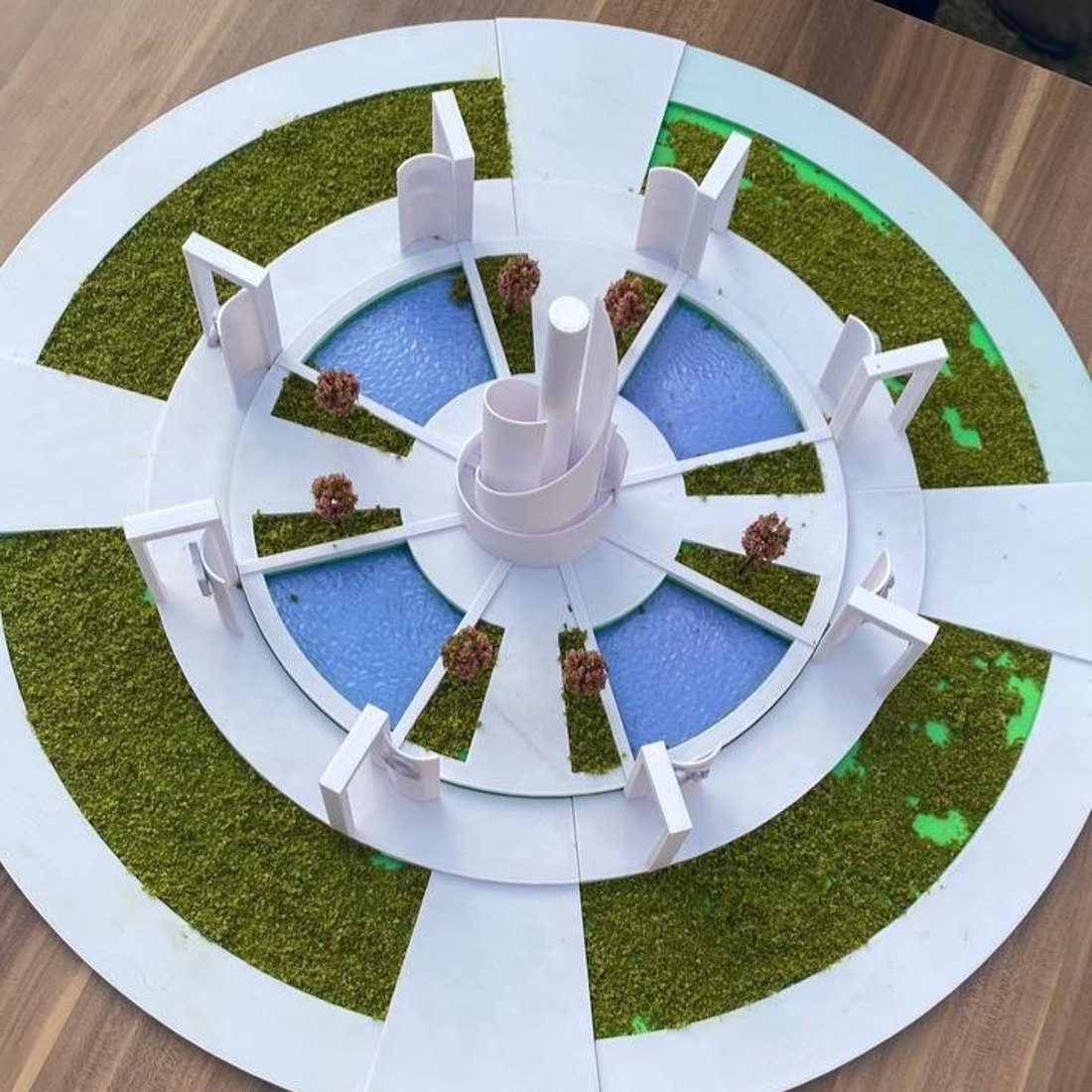 صور: وسام الكفائي يفوز بتصميم “نصب المهندس العراقي” في كربلاء