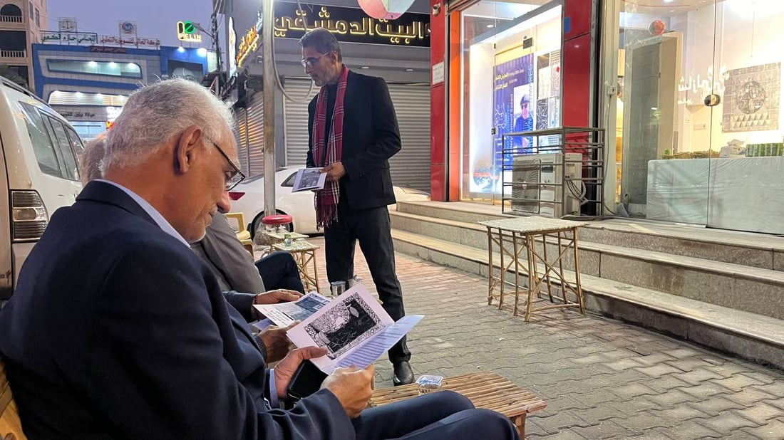 هذا مكان ليس للهواة.. فنان من بابل يعرض “الكوابيس” في غاليري البصرة (صور)