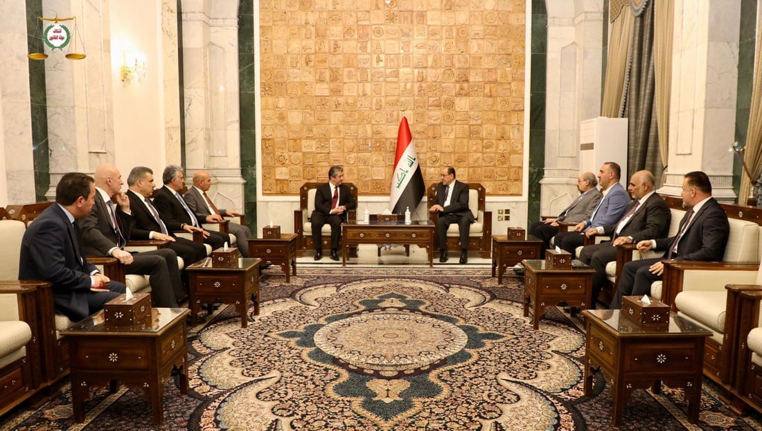المالكي يتحدث عن “إنهاء كامل” للخلاف مع أربيل.. استقبل مسرور بارزاني