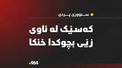 کەسێک لە ئاوى زێى بچوکدا خنکا