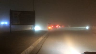 سامراء الآن: عاصفة ترابية تعطل السير وتقطع الكهرباء عن معظم المناطق (فيديو)