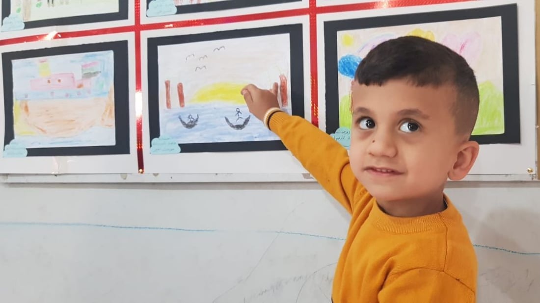 لارا فازت بالمركز الأول ثم غيث.. 50 طفلاً من المسيب تنافسوا في الرسم من 14 روضة