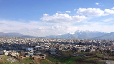 سیلاكبوونى قوفڵ گه‌ڕه‌كێكی قه‌ڵادزێی بێئاو كرد