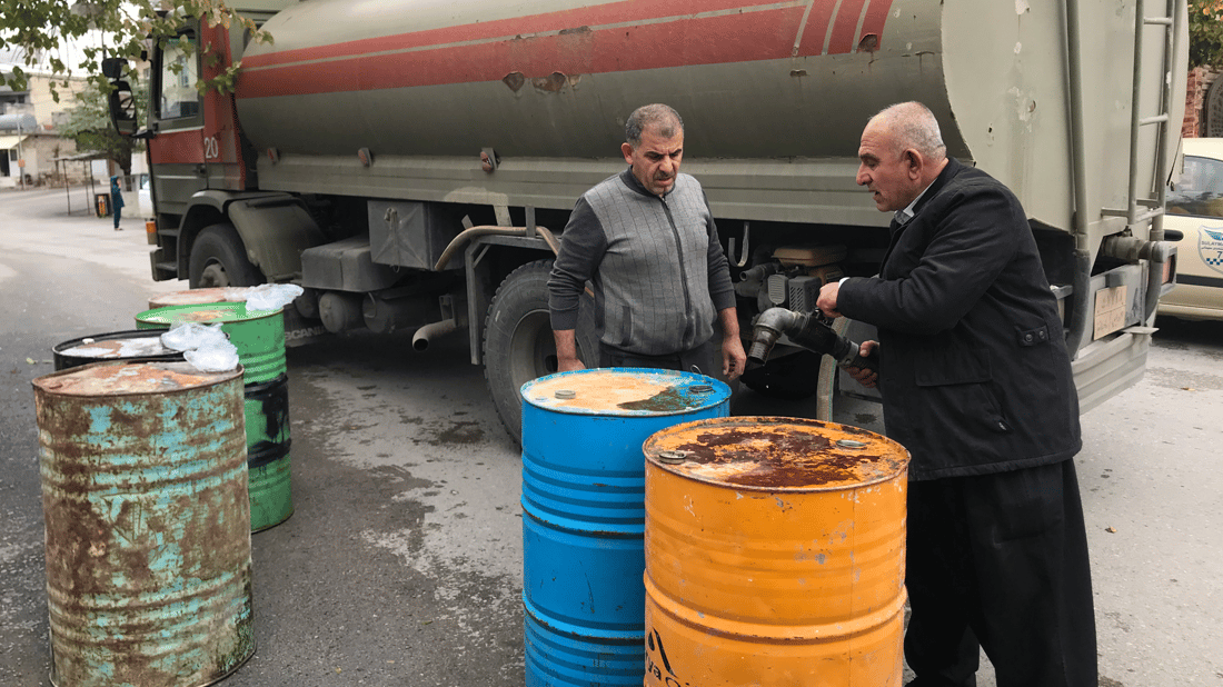 دابەشكردنی نەوتی سپی لە سلێمانی دەستیپێكردەوە