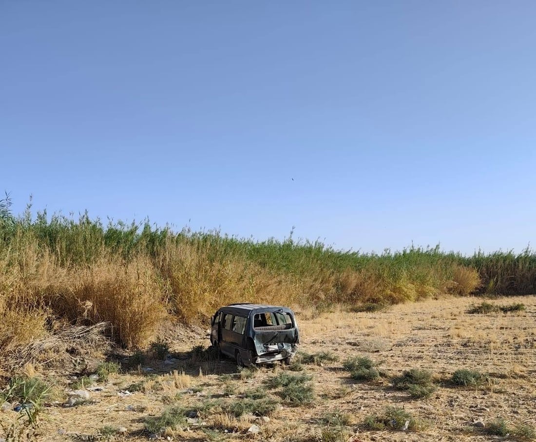 دوو ئۆتۆمبێل پێکیاندادا و پێنج کەس برینداربوون