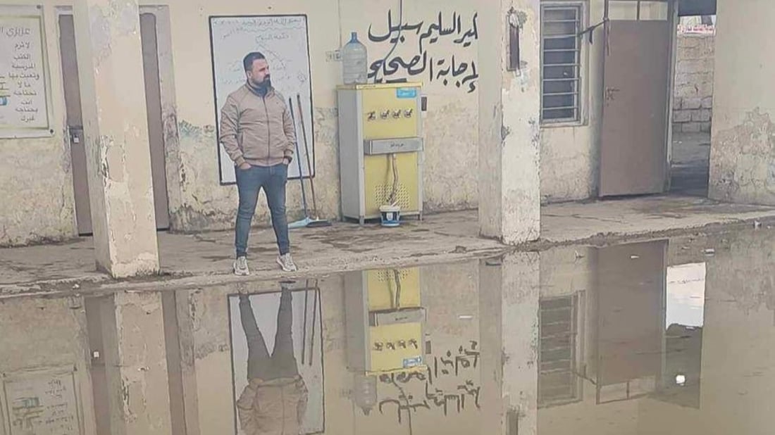 السقف آيل للسقوط والمدرسة بخطر.. رسالة لرئيس الوزراء من أولياء الأمور في الخالص