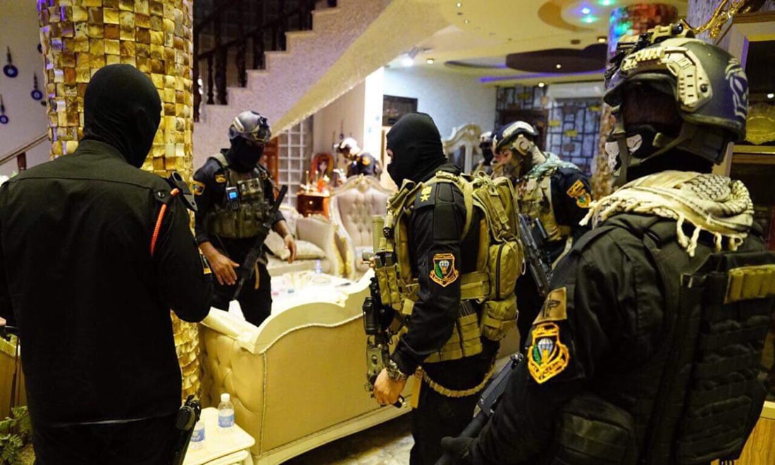 Iraqi security forces close two gambling halls, arrest 13 in Baghdad operation