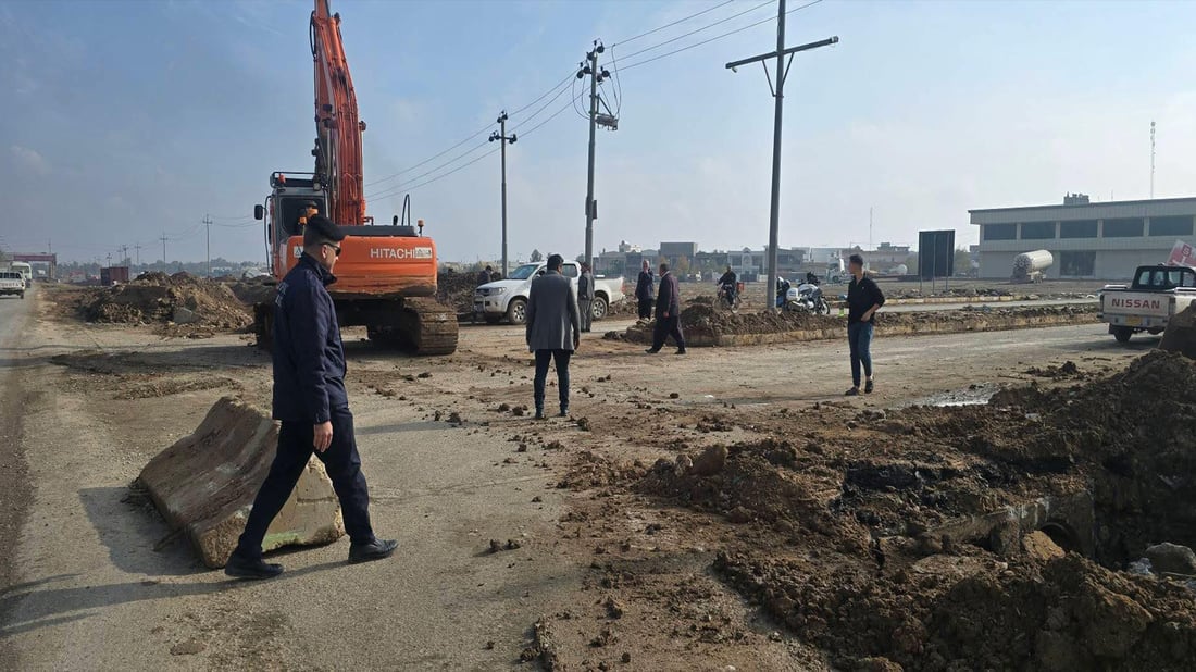 چەمچەماڵ؛ رێگەی چوون بۆ چەرمۆ ستی بەربەست کراوە