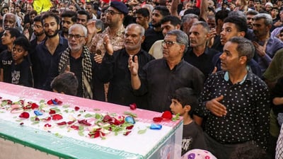 لە بەخاکسپاردنەکەی خامنەیی دوو کەس کوژراون