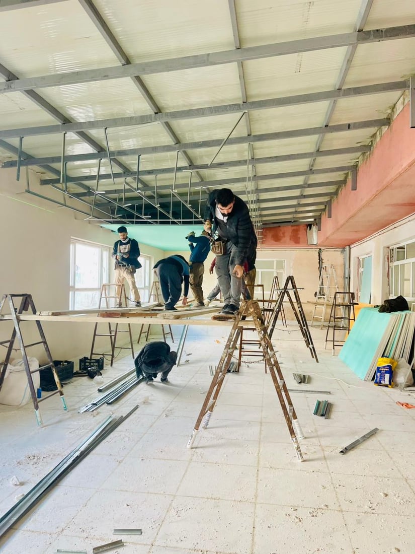 قوتابیانی قوتابخانەکەی تەكیە بۆ تاقیکردنەوەکان میوانی ئامادەیی چوارچران