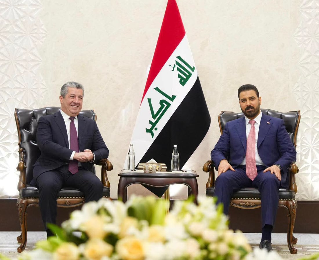 Al-Zaidi, Barzani discuss ‘coordination’ between federal, KRG governments
