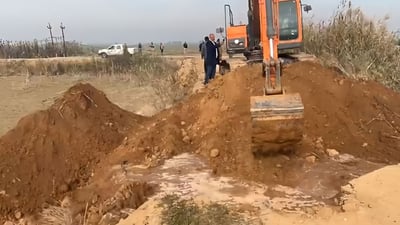 قۆناغى دووەمى تێکدانى حەوزە ماسییەکانى داقوق دەستیپێکرد