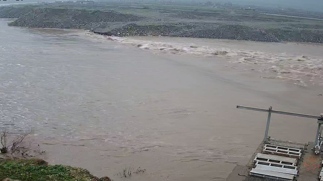 لێڵیی ئاوی زێی بچووک پڕۆژەی ئاوی خاسی راگرت