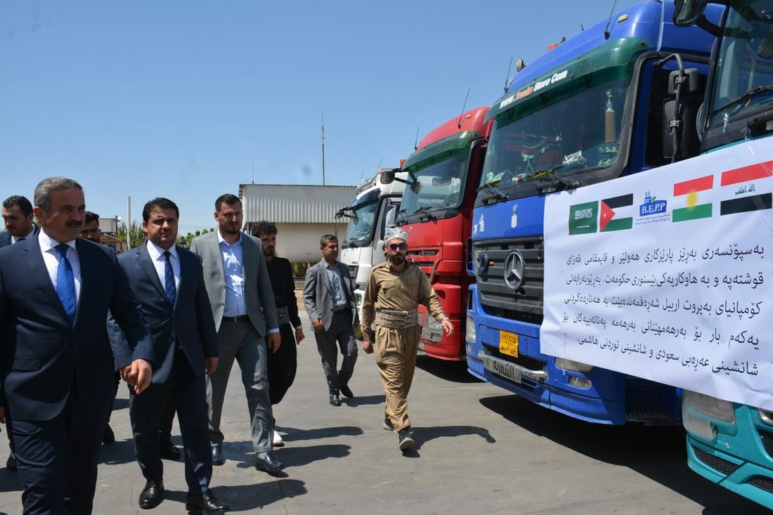 یەکەم کاروانی جپسی پەتاتەی كوردستان هەناردە کرا