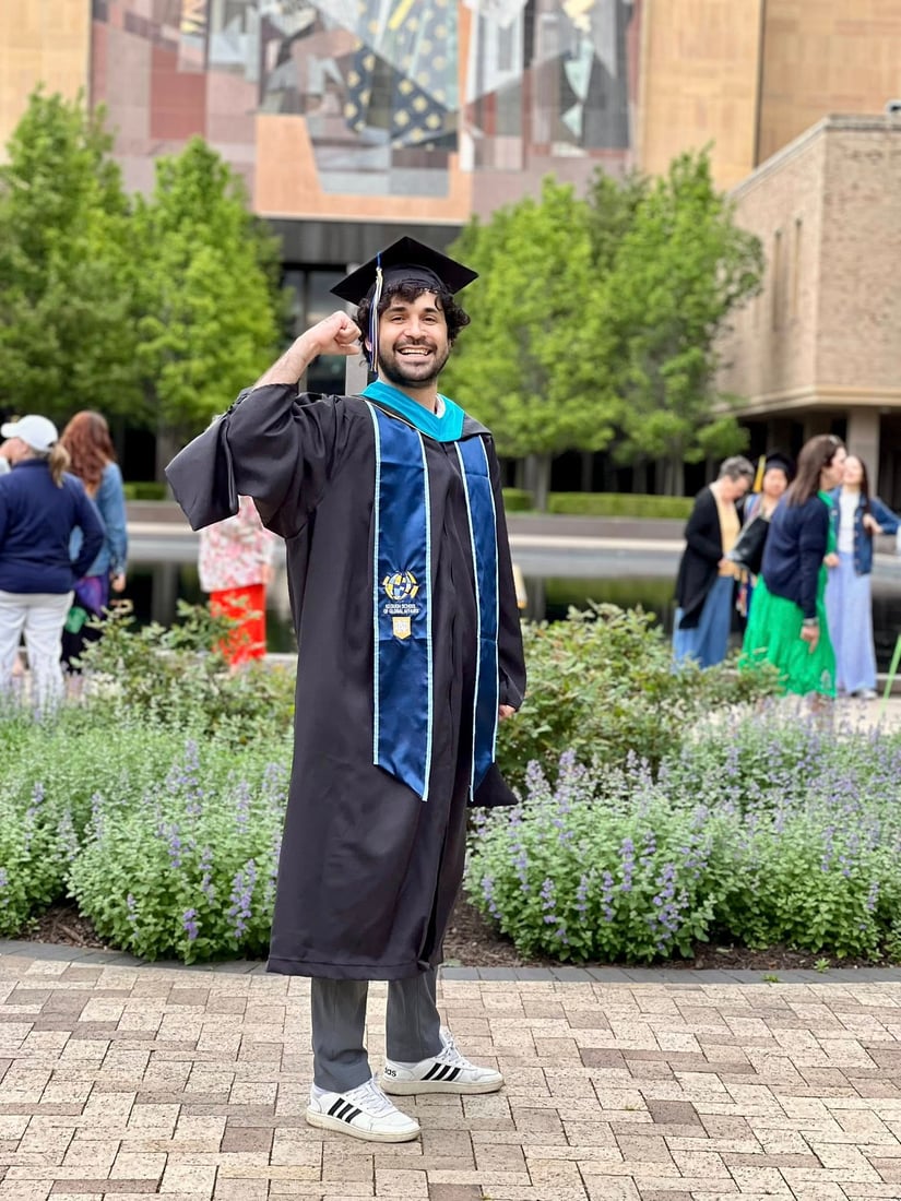 كوردێكی خەڵكی سلێمانی بە پلەی باڵا بڕوانامەی له زانکۆی نۆتردام بەدەستهێنا