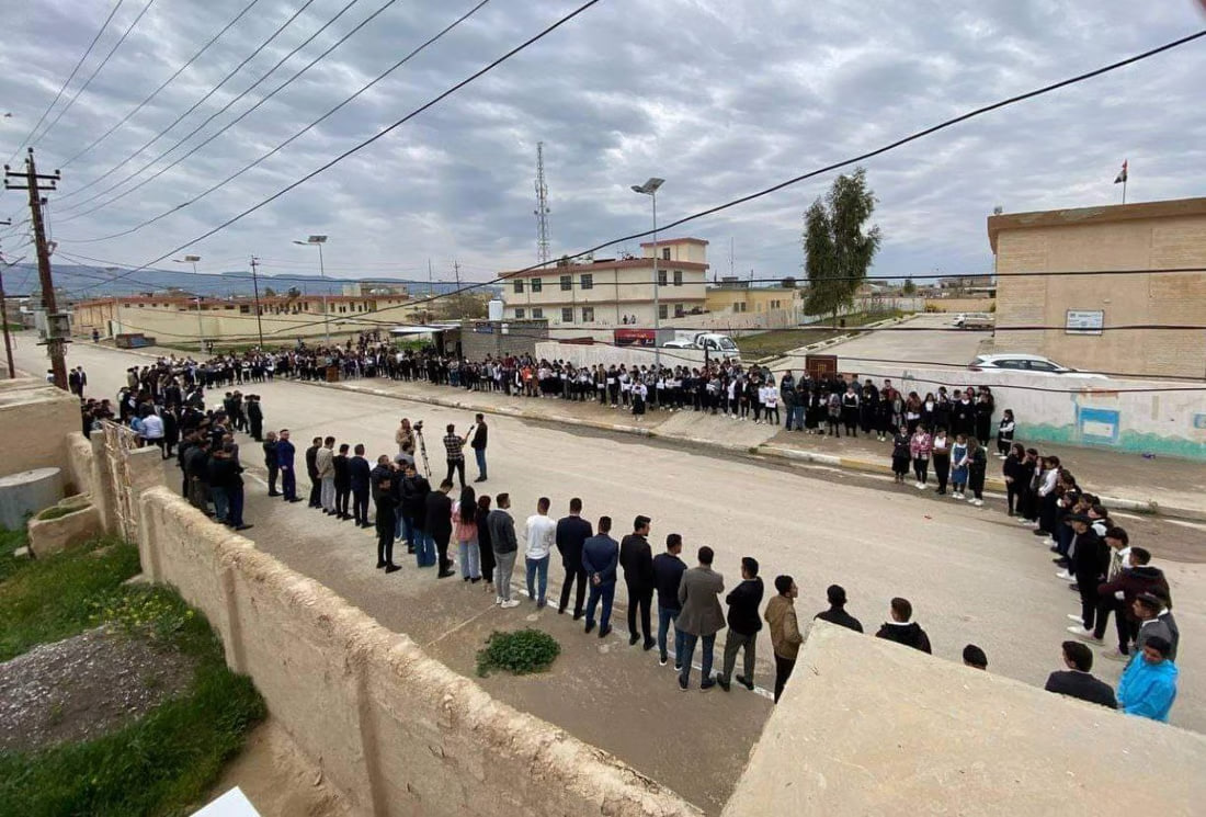 Sinjar schools strike over unpaid Yazidi teachers’ appointment issues