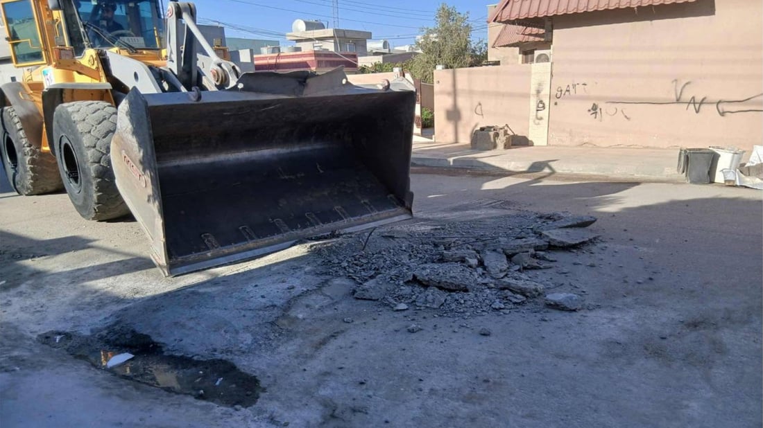 شارەوانی و ئاسایش تاسە زیادەڕۆکانی چەمچەماڵیان لابرد